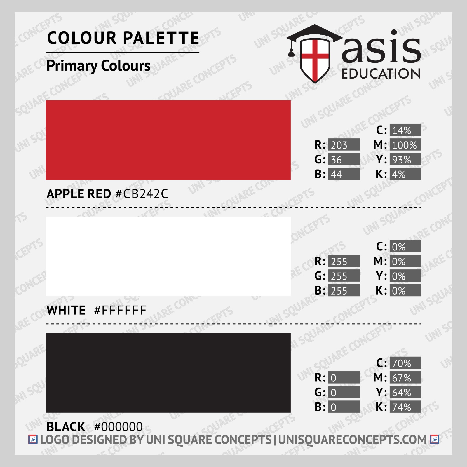 ASIS Education: Logo Color Palette