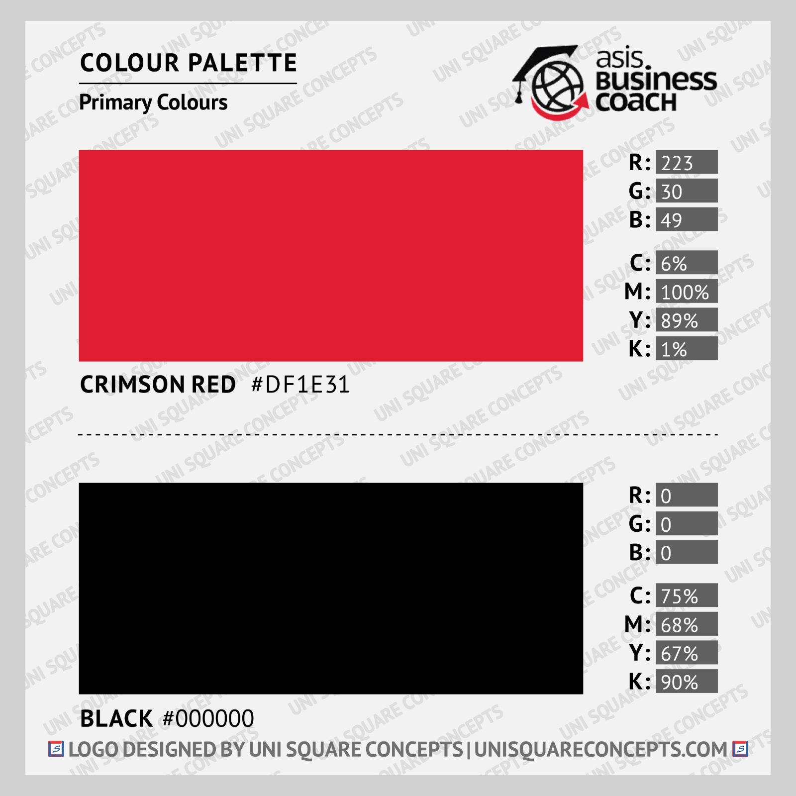 ASIS Business Coach: Logo Color Palette