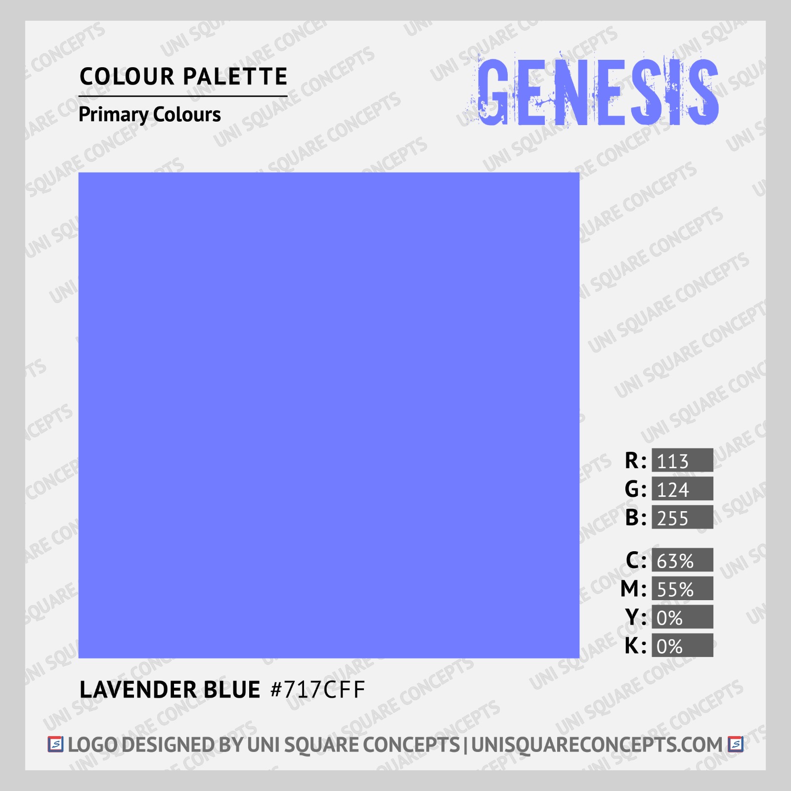 GENESIS: Logo Color Palette