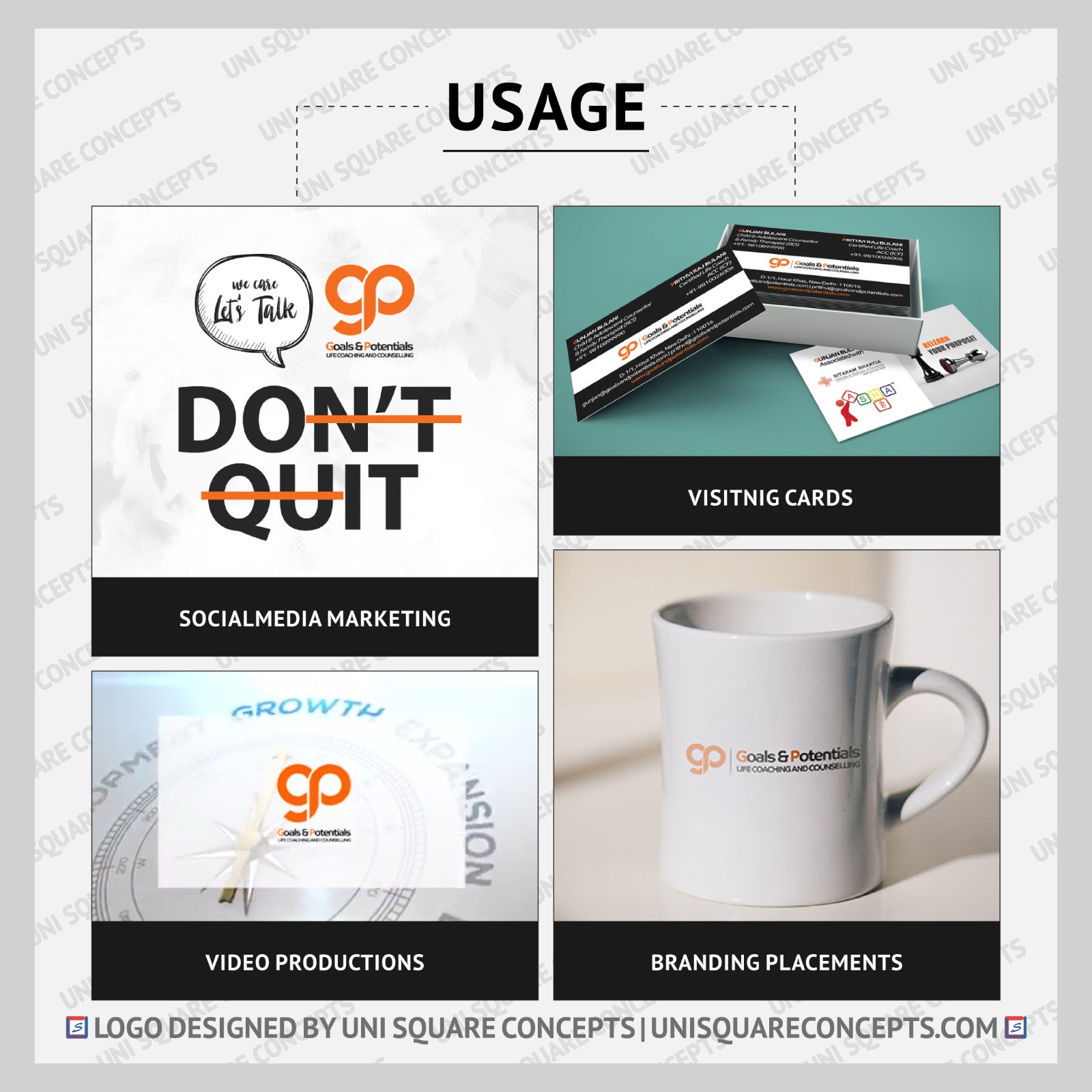 Goals & Potentials: Logo Usage