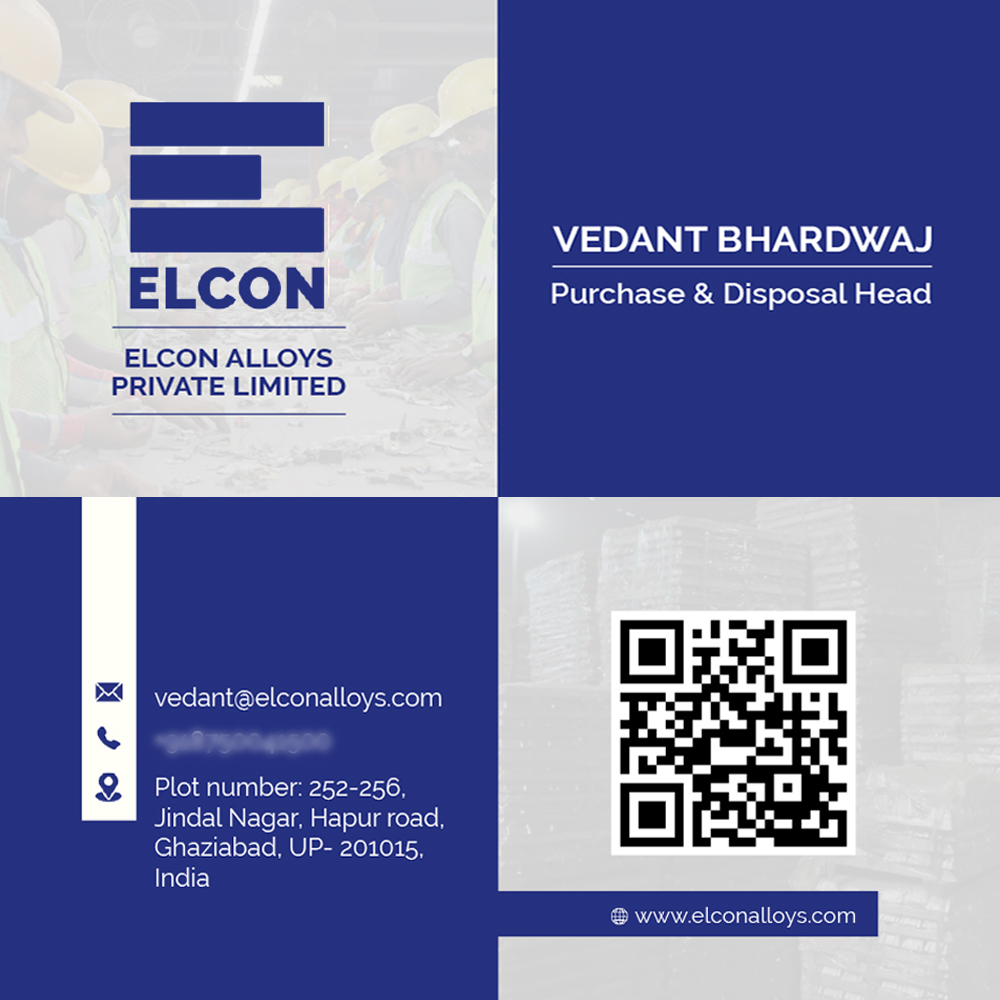 Elcon Alloys: visiting Card