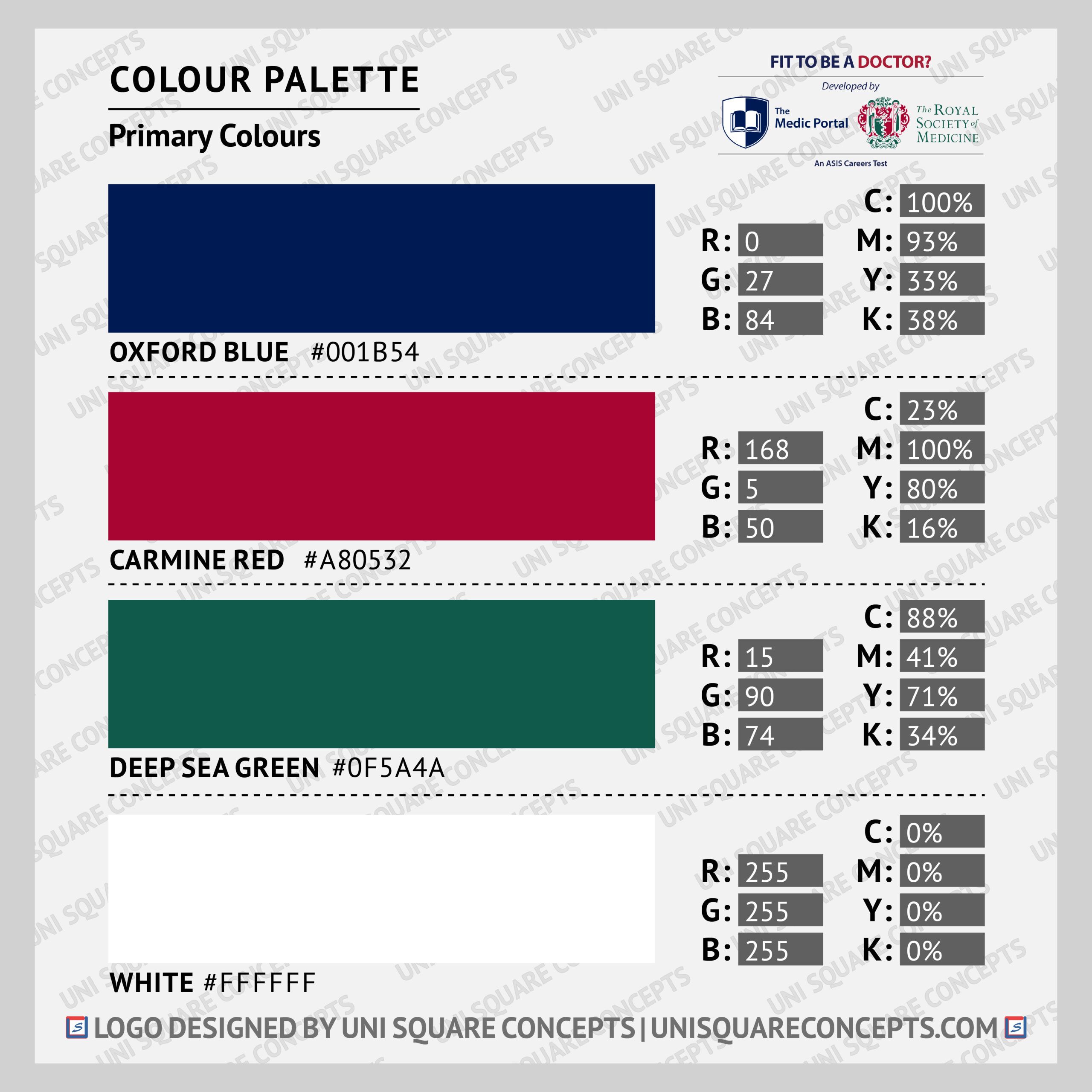 Fit to be a Doctor?: Color Palette