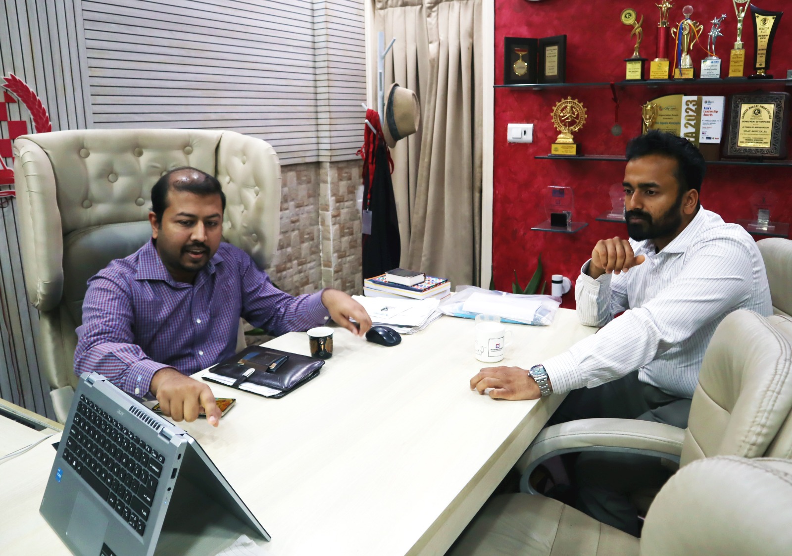 PHIPL: Ceo Uday Sonthalia with Director Vaibhav Jain 2