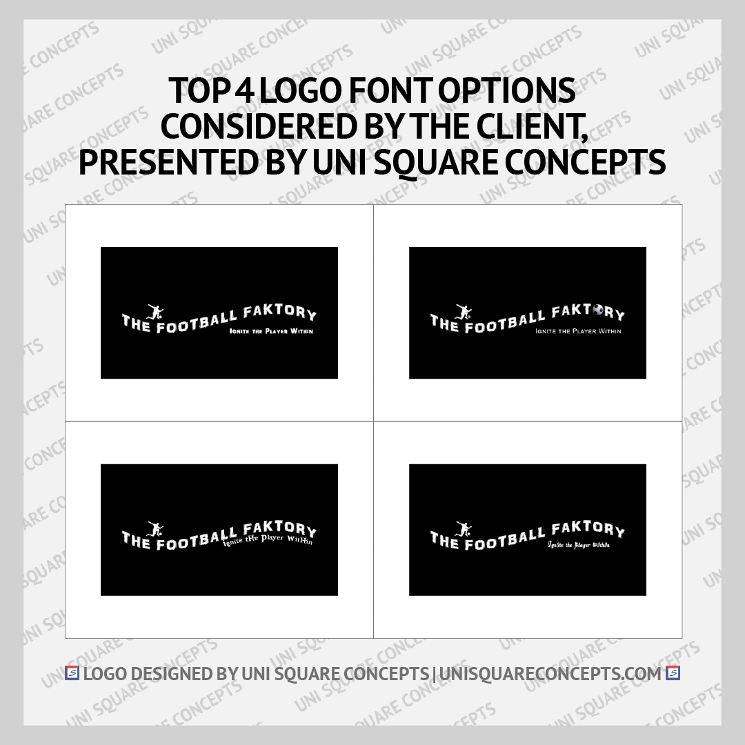 TFF: Logo Font Options